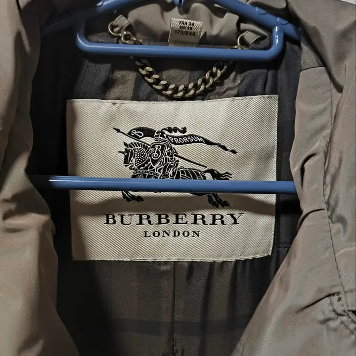 [BUNJANG] Burberry Belted High-Neck Safari Jacket Coat (Khaki) / 55~66 버버리 벨티드 하이넥 사파리 자켓 코트 카키