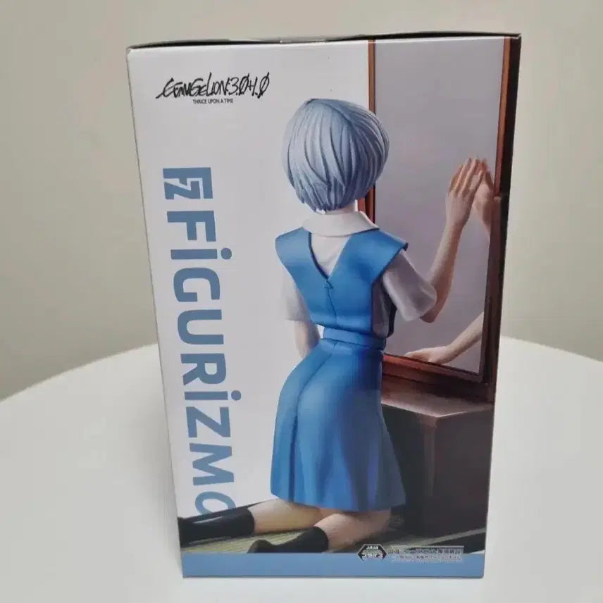 [BUNJANG] Sega Figureism Evangelion Rei Ayanami Figure / [미개봉]세가 에반게리온 피규어리즘 아야나미 레이 거울 교복 피규어