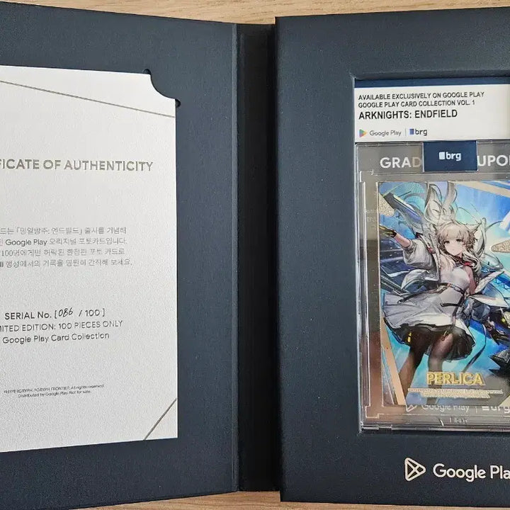 [SOLD OUT] 명일방주 엔드필드 구글플레이 포토카드