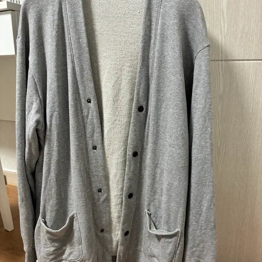[BUNJANG] Capital Cotton Sweat Cardigan / [1] 캐피탈 코튼 스웻 가디건