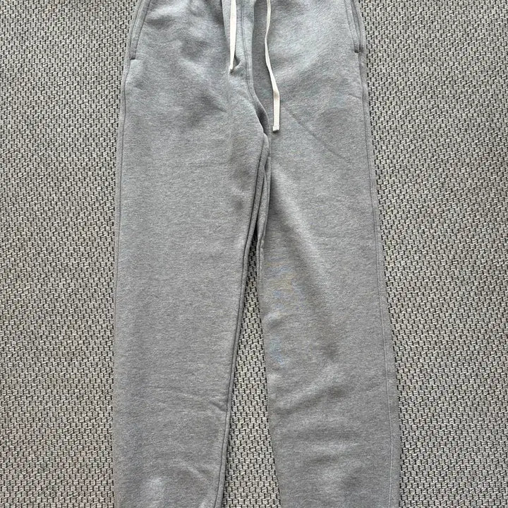 [BUNJANG] UNIONBLUE Basic Sweat Jogger Pants - Melange Grey / [M] 유니온블루 베이직 스웻 조거팬츠 - 멜란지 그레이