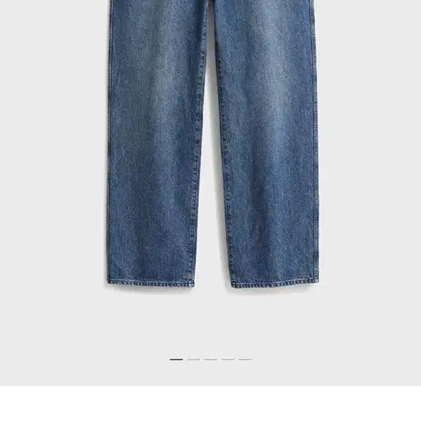 [BUNJANG] Pottery Wide Fit Denim Jeans / [3]포터리 와이드핏 데님 미드블루
