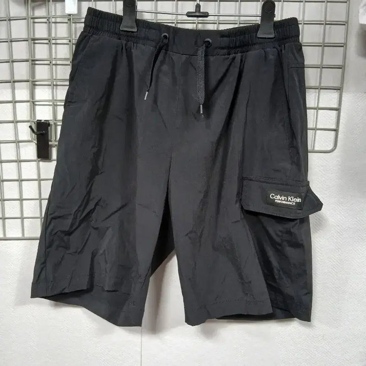 [BUNJANG] Calvin Klein Gray/Black Banded Shorts (100) / 2장 캘빈클라인 CK 그레이/블랙 반바지100
