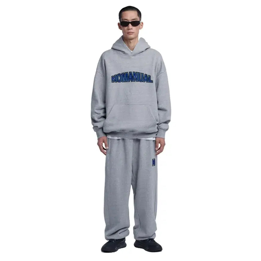 [BUNJANG] No Manual Sweat Setup Tracksuit / 노매뉴얼 스웻 셋업