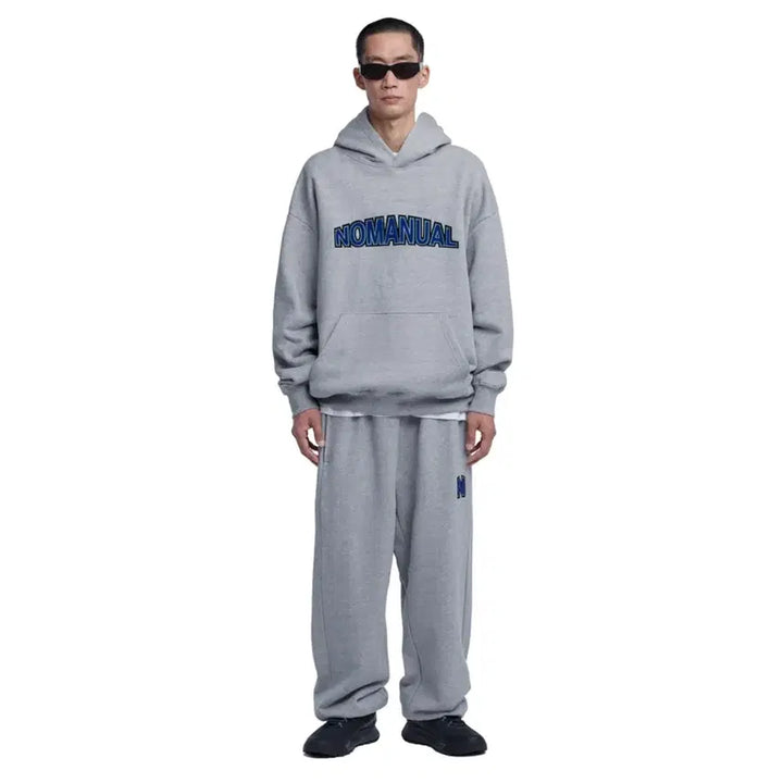[BUNJANG] No Manual Sweat Setup Tracksuit / 노매뉴얼 스웻 셋업