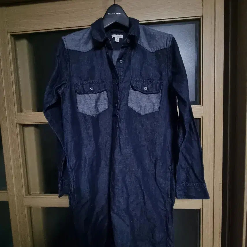 [BUNJANG] Gap Denim Long Shirt XS / gap 데님 롱 셔츠xs