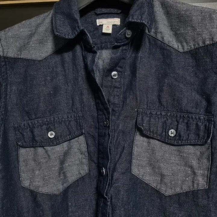 [BUNJANG] Gap Denim Long Shirt XS / gap 데님 롱 셔츠xs