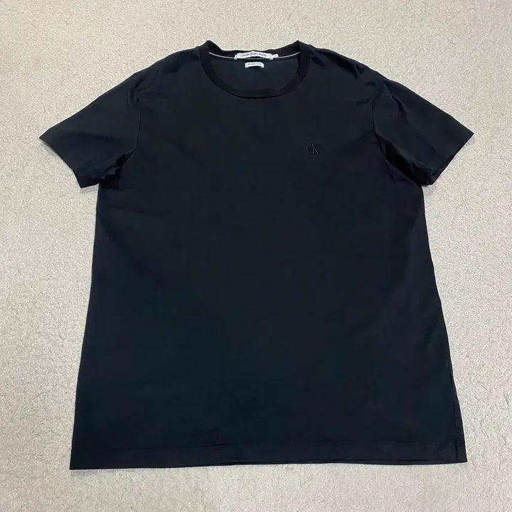 [BUNJANG] Calvin Klein Black CK Logo T-Shirt XL / 캘빈클라인 블랙 CK 로고 반팔 티셔츠 xl