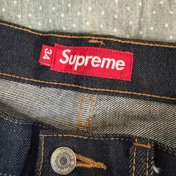 [BUNJANG] Supreme Selvedge Jeans 34 / 슈프림 배기 셀비지 진 34
