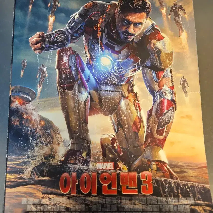 [BUNJANG] Iron Man 3 &amp; Captain America: The Winter Soldier Pamphlets / 아이언맨3, 캡틴 아메리카 윈터솔져 팜플렛