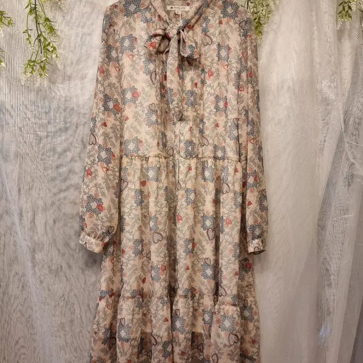 [BUNJANG] Thursday Island Polka Dot Tie Dress / 새옷 M 도트패턴 타이 원피스 써스데이아일랜드