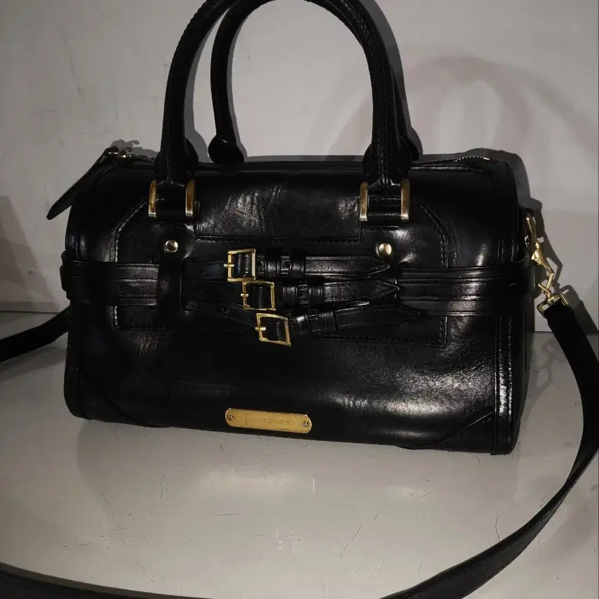 [BUNJANG] Burberry Alchester Crossbody Satchel Bag / 버버리 클래식 알체스터 크로스백 사첼백