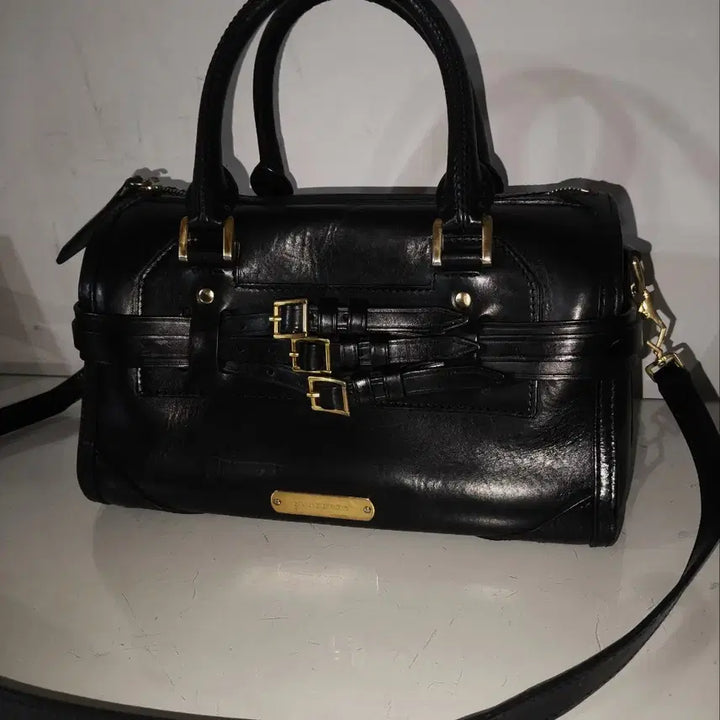 [BUNJANG] Burberry Alchester Crossbody Satchel Bag / 버버리 클래식 알체스터 크로스백 사첼백
