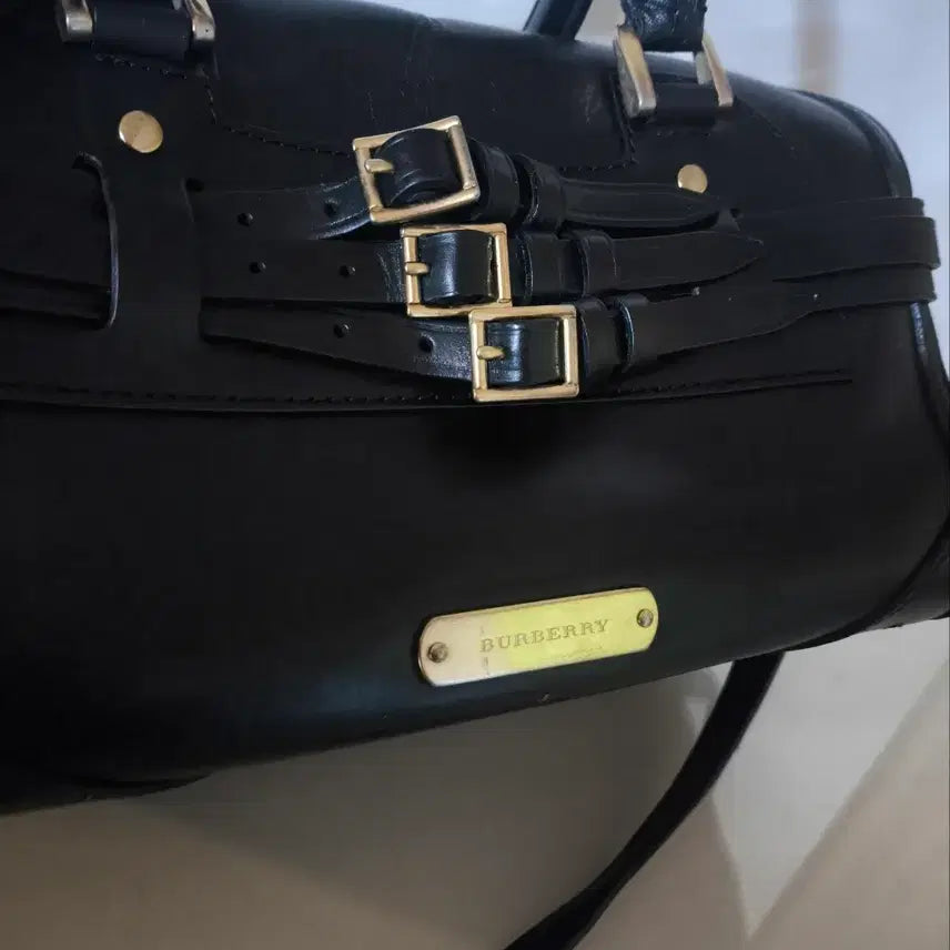 [BUNJANG] Burberry Alchester Crossbody Satchel Bag / 버버리 클래식 알체스터 크로스백 사첼백