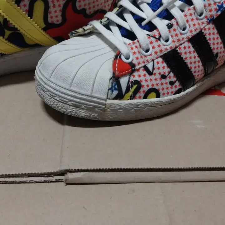 [BUNJANG] Adidas Superstar Latibra High-Top Sneakers / 아디다스 슈퍼스타 라티오라 하이탑 운동화