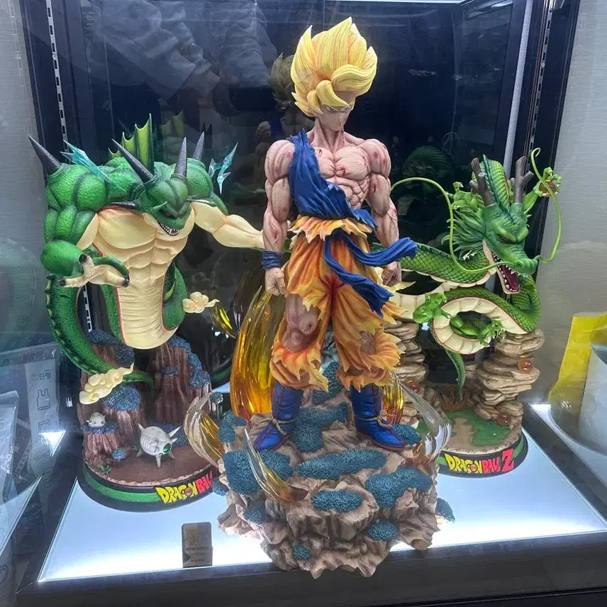 [BUNJANG] DU Studio Super Saiyan Goku 1:3 Dragon Ball Resin Figure (Unsealed) / 개봉 양품) DU 스튜디오 슈퍼사이어인 오공 1:3 드래곤볼 레진피규어