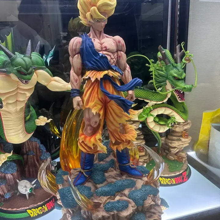 [BUNJANG] DU Studio Super Saiyan Goku 1:3 Dragon Ball Resin Figure (Unsealed) / 개봉 양품) DU 스튜디오 슈퍼사이어인 오공 1:3 드래곤볼 레진피규어