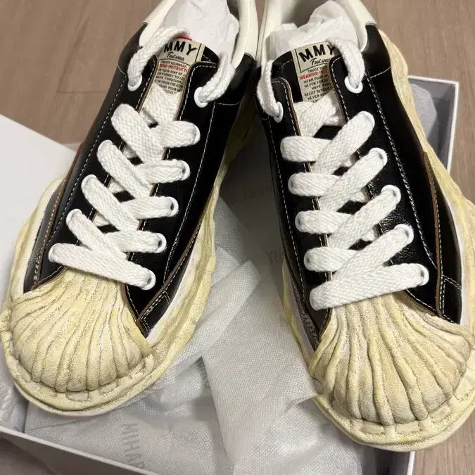 [BUNJANG] Mihara Yasuhiro Blakey Leather Black New / (45) 미하라 야스히로 블레이키 레더 블랙 새상품