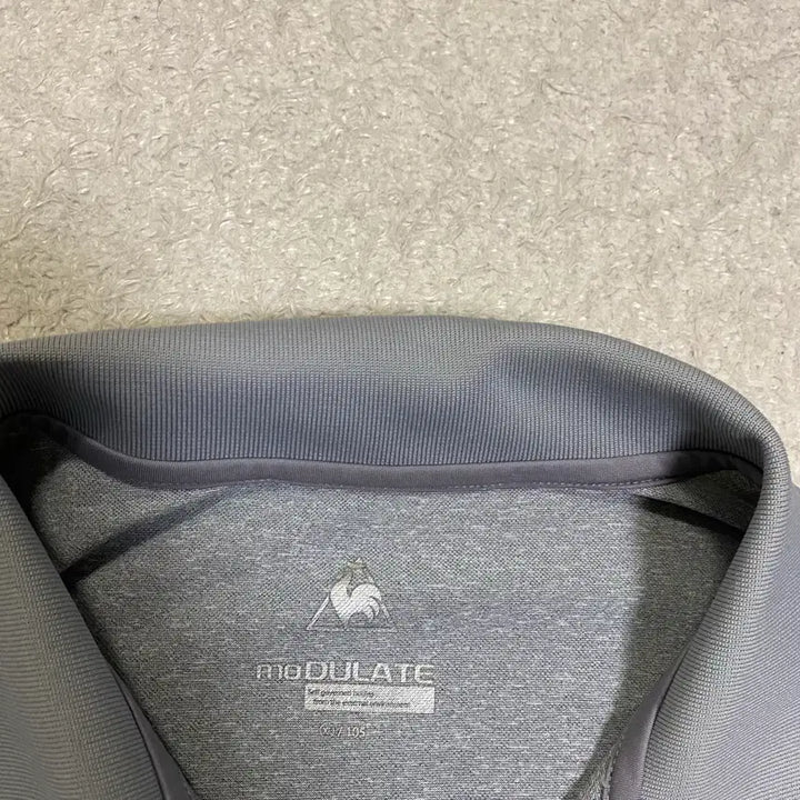 [BUNJANG] Le Coq Sportif Functional Short Sleeve Polo Shirt Grey XL / 르꼬끄 스포르티브 기능성 반팔 카라티 그레이 xl 105