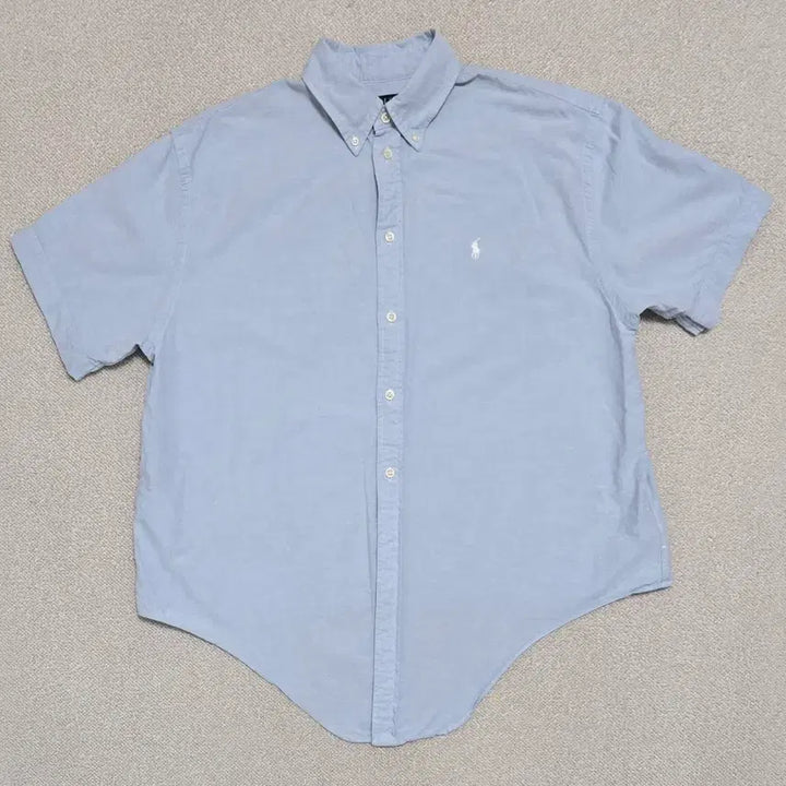 [BUNJANG] Polo Ralph Lauren Asymmetrical Shirt / 폴로 랄프로렌 언발 셔츠 남여공용