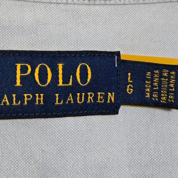 [BUNJANG] Polo Ralph Lauren Asymmetrical Shirt / 폴로 랄프로렌 언발 셔츠 남여공용