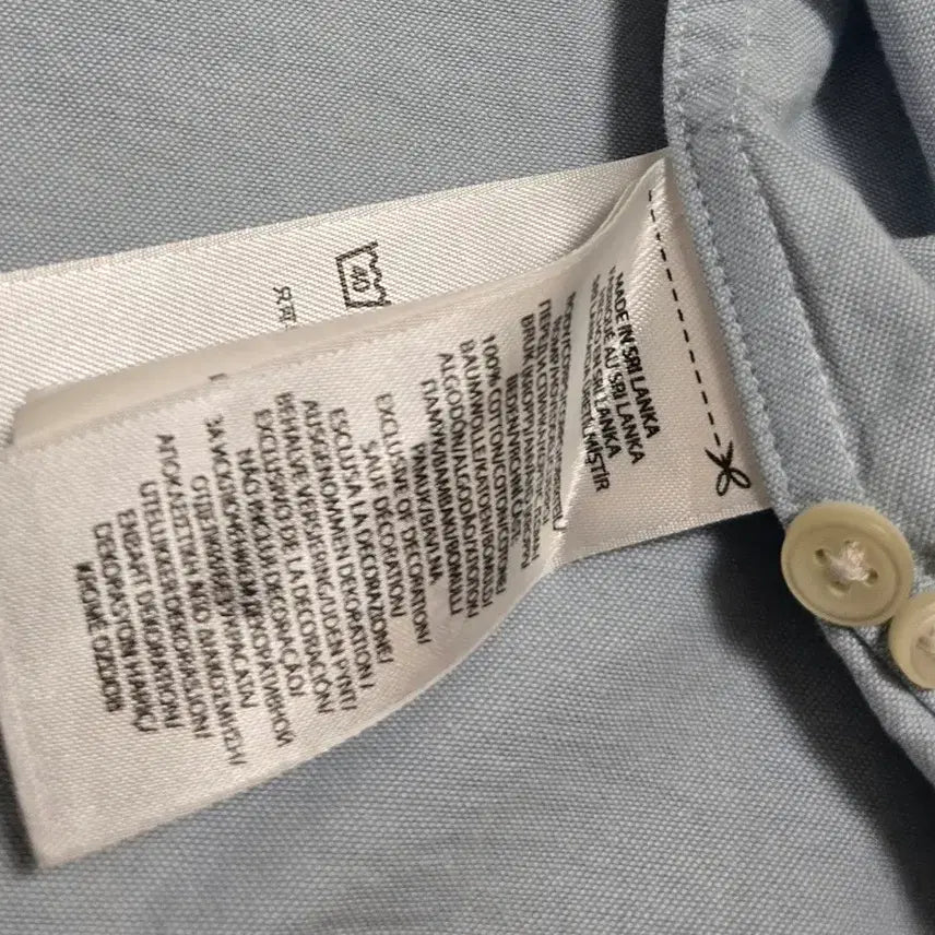 [BUNJANG] Polo Ralph Lauren Asymmetrical Shirt / 폴로 랄프로렌 언발 셔츠 남여공용