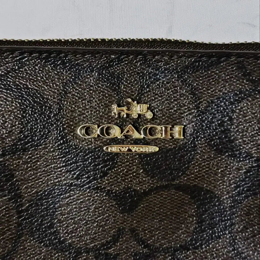 [BUNJANG] Coach Leather Mini Crossbody Bag / 코치 가죽 미니 크로스백
