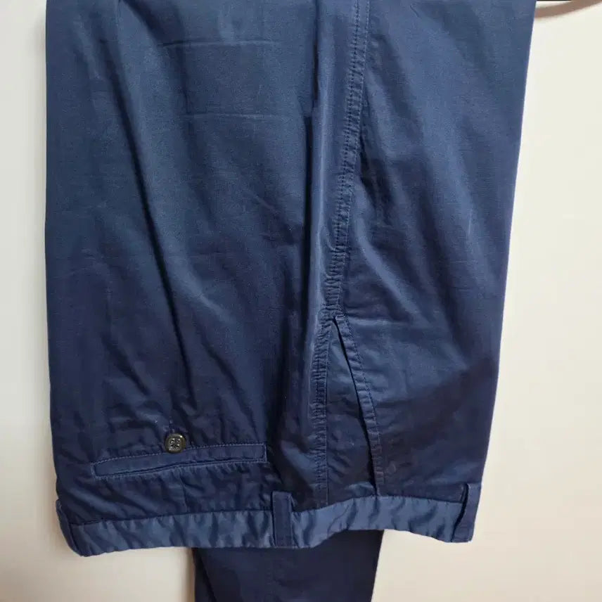 [BUNJANG] Etro Navy Cotton Trousers Size 52 / Etro 네이비 남성 면바지 52