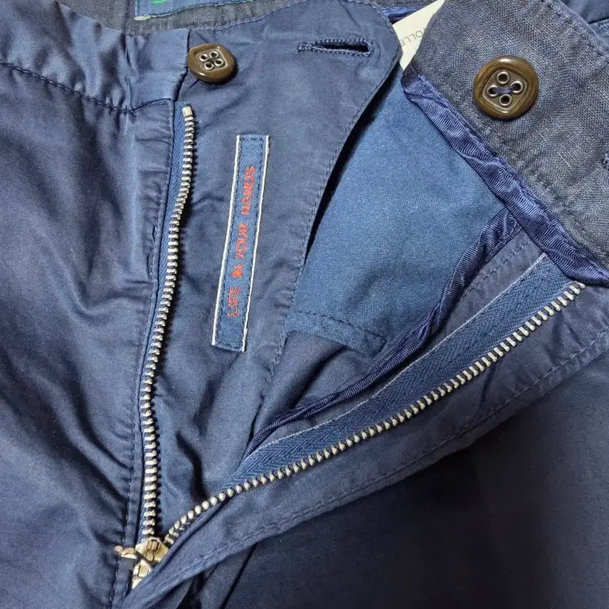 [BUNJANG] Etro Navy Cotton Trousers Size 52 / Etro 네이비 남성 면바지 52