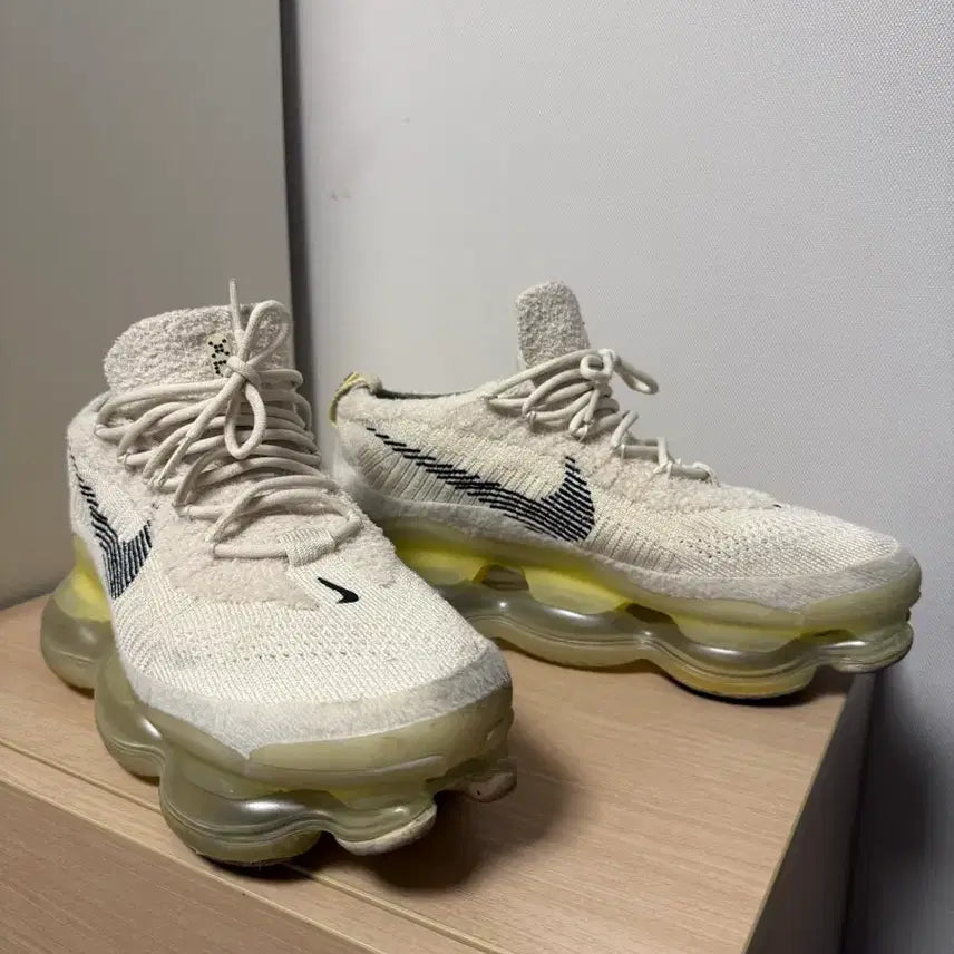 [BUNJANG] Nike Air Max Scorpion Flyknit Lemon Wash / [265] 나이키 에어맥스 스콜피온 플라이니트 레몬워시