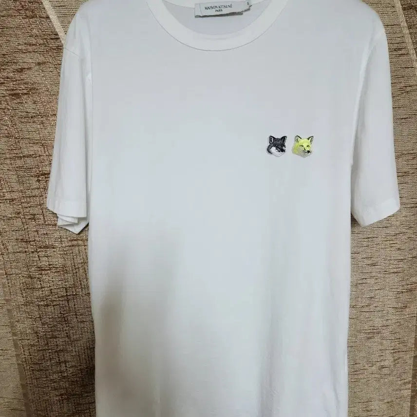 [BUNJANG] Maison Kitsuné Double Fox Short Sleeve T-Shirt (XS) / 메종키츠네 더블 폭스 반팔 티셔츠 (XS)