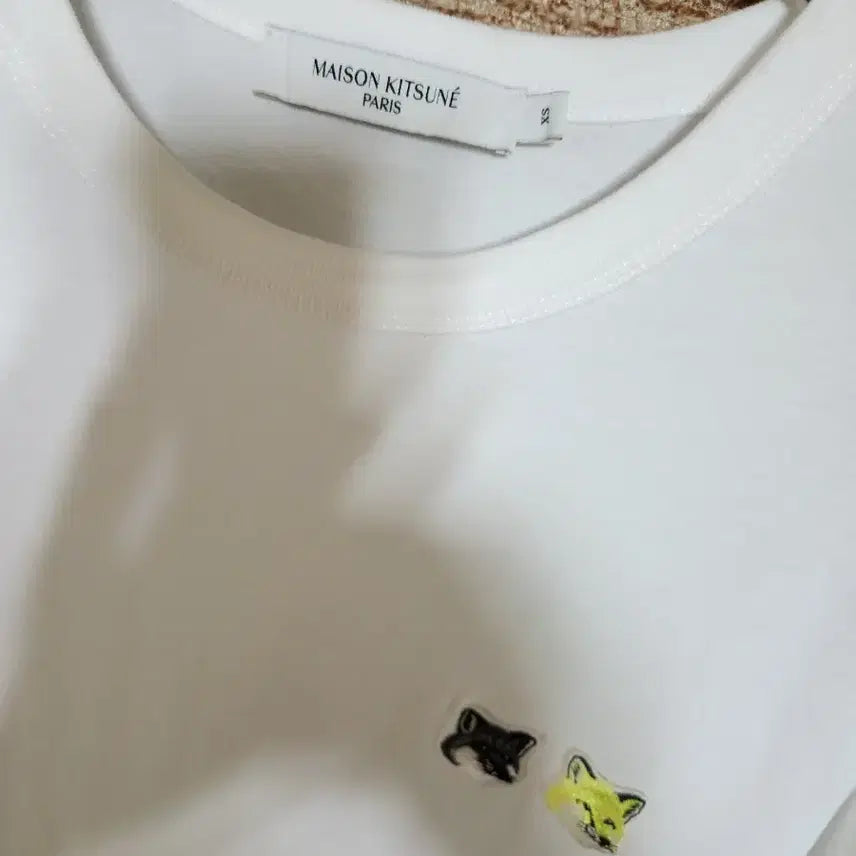 [BUNJANG] Maison Kitsuné Double Fox Short Sleeve T-Shirt (XS) / 메종키츠네 더블 폭스 반팔 티셔츠 (XS)