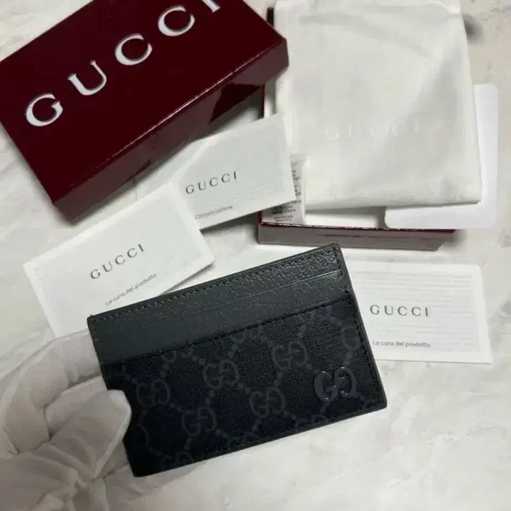 [BUNJANG] Gucci GG Supreme Card Wallet Full Set / 구찌 GG 수프림 카드지갑 풀세트