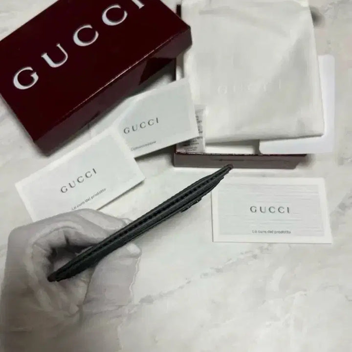 [BUNJANG] Gucci GG Supreme Card Wallet Full Set / 구찌 GG 수프림 카드지갑 풀세트