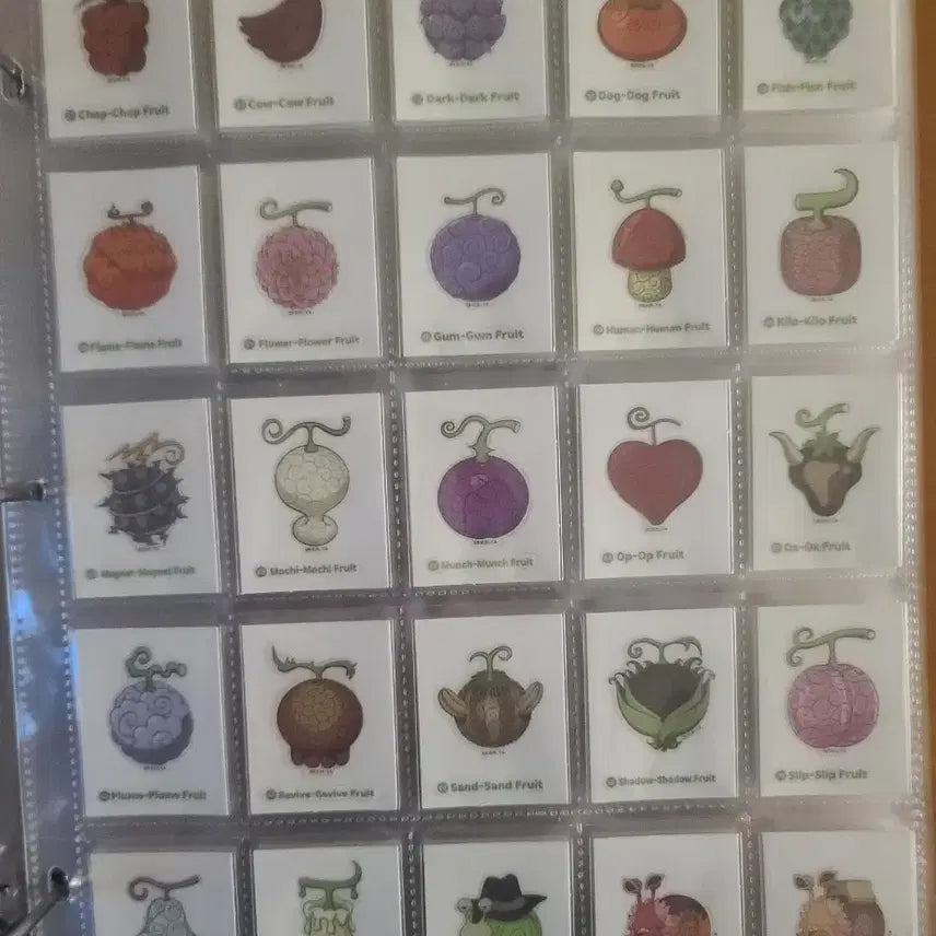 [BUNJANG] One Piece Homeplus Sticker Collection Set (90 Types) / 원피스 띠부씰 홈플러스 90종 전종