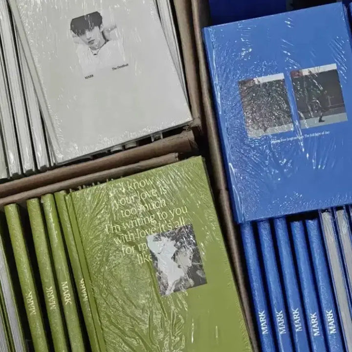 [BUNJANG] NCT Mark Solo Album Set (Sealed) / 엔시티 마크 솔로 미개봉 앨범 세트 mark album