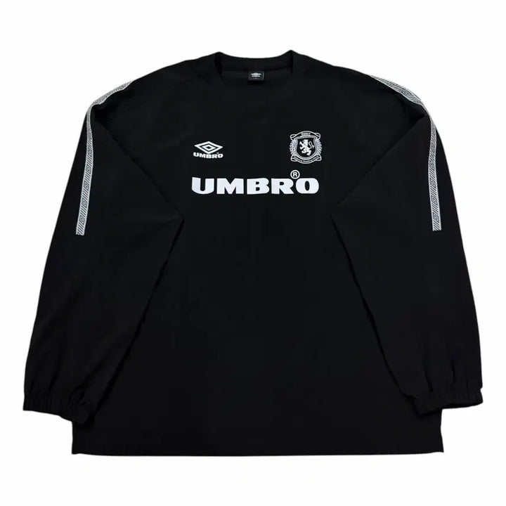 [BUNJANG] Umbro UK Heritage Woven Pastel Anorak Black 2XL / 엄브로 UK 헤리티지 우븐 파스테 아노락 블랙 2XL 110