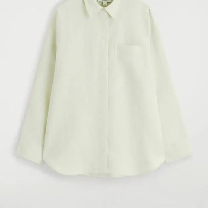 [BUNJANG] COS Linen Shirt Pale Green / cos 코스 리넨 셔츠 페일 그린