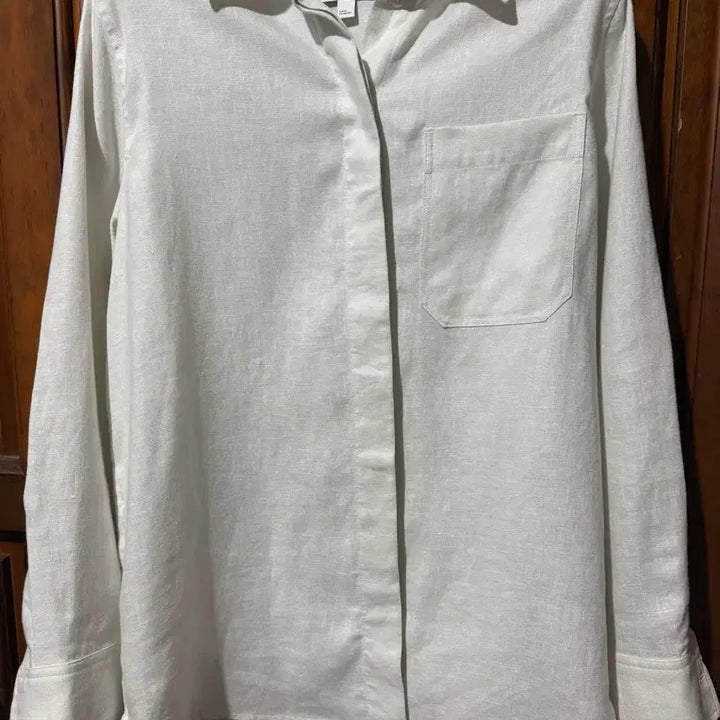 [BUNJANG] COS Linen Shirt Pale Green / cos 코스 리넨 셔츠 페일 그린