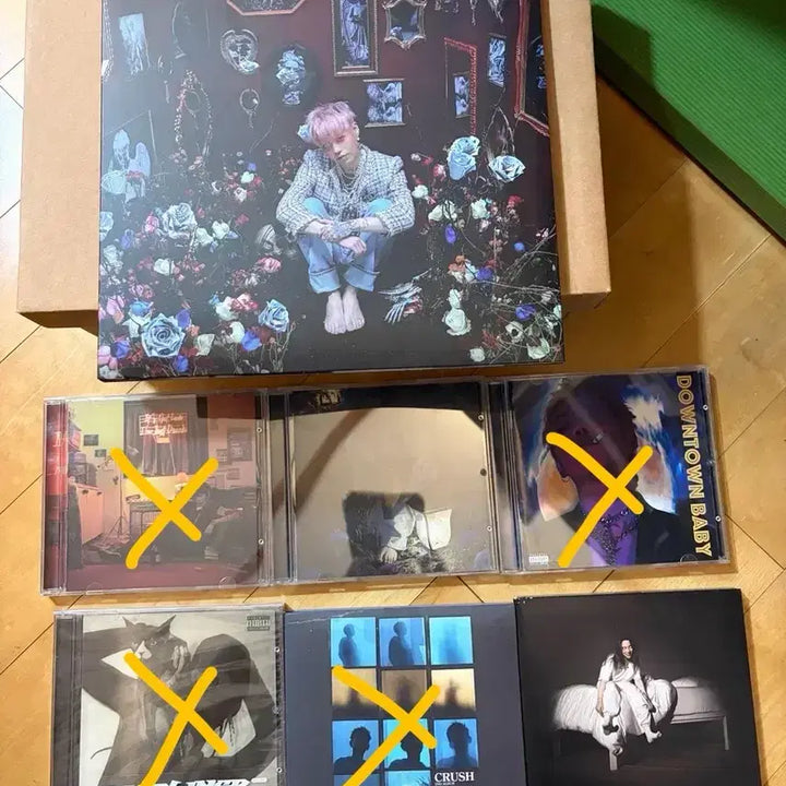 [BUNJANG] Various Korean Hip-Hop CDs and Albums / 힙합 앨범 팝니다 블루BLOO 식케이 크러쉬 빌리아일리시