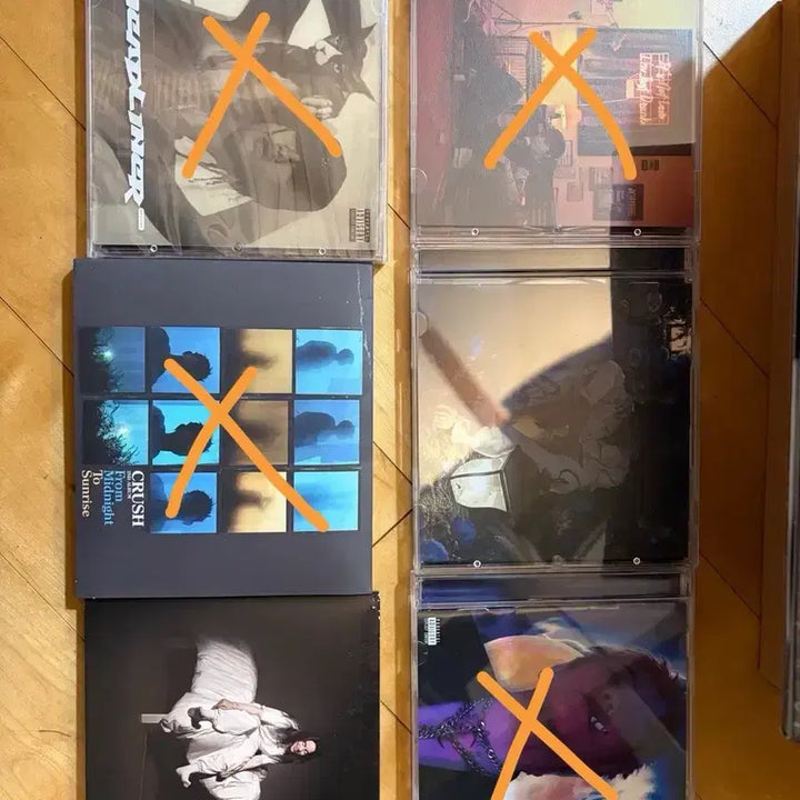 [BUNJANG] Various Korean Hip-Hop CDs and Albums / 힙합 앨범 팝니다 블루BLOO 식케이 크러쉬 빌리아일리시