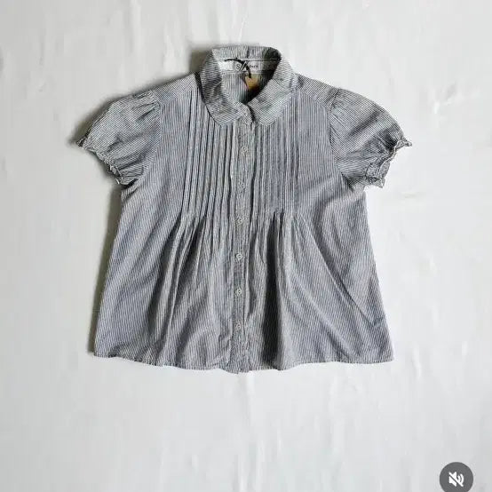 [BUNJANG] Yojo Vintage Round Collar Blouse / 요조 빈티지 둥근카라 블라우스 둥카 블라우스 스트라이프 모리걸