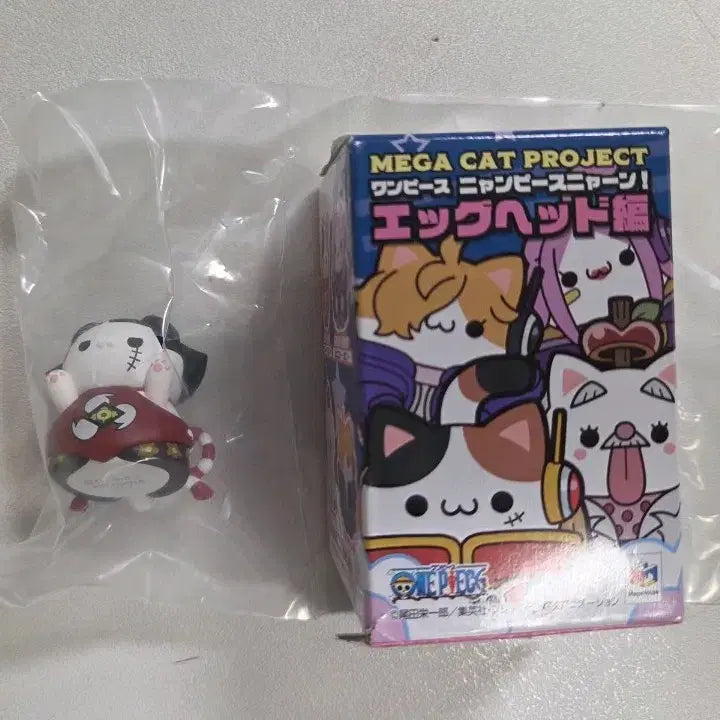 [BUNJANG] One Piece MEGA CAT Egghead Nyang Piece Sentomaru Figure / 원피스 MEGA CAT 에그헤드 냥피스 센토마루 피규어