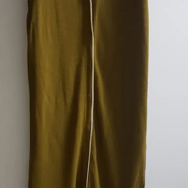 [BUNJANG] Mine Long Dress Khaki / 마인원피스