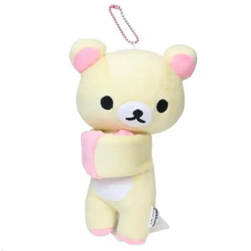 [BUNJANG] San-X Korilakkuma Hugging Gutto Keychain / 산엑스 코리락쿠마 꽉안아 귯토 규토 키링