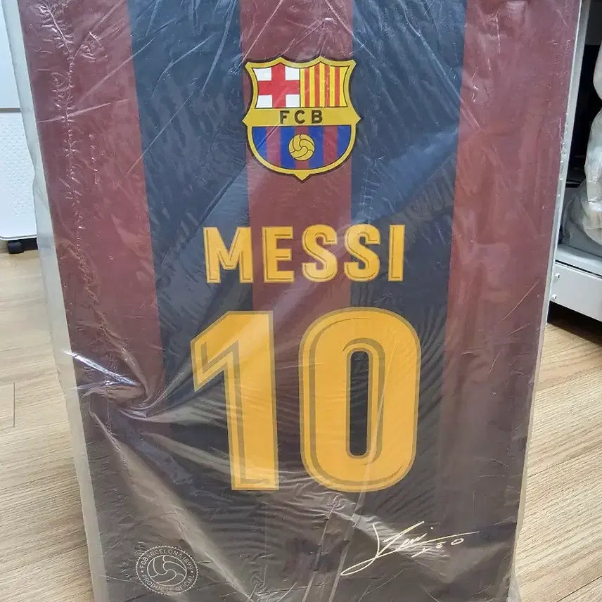 [BUNJANG] ZCWO Lionel Messi Barcelona Football Figure / zcwo  바르셀로나 메시 피규어 팝니다.
