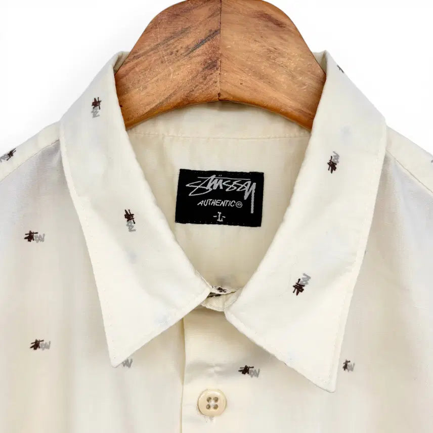 [BUNJANG] 90s Stussy SS Shirt Size L / 90&