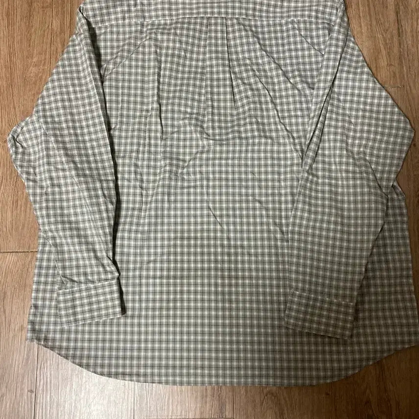 [BUNJANG] Uniqlo Oversized Casual Check Shirt / [4XL] 유니클로 오버핏 시티보이 캐쥬얼 체크 셔츠 남방