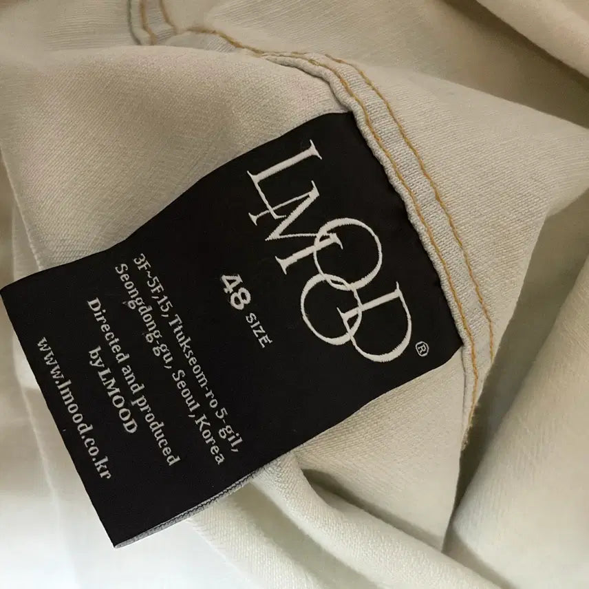 [BUNJANG] Elwood Burning Denim Cotton Shirt Ice Blue / [48] 엘무드 버닝 데님 코튼 셔츠 아이스블루
