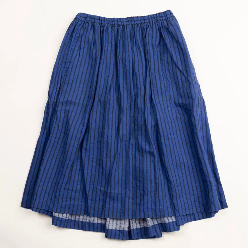 [SOLD OUT] 꼼데가르송 2015 블루 밴딩 스커트 M